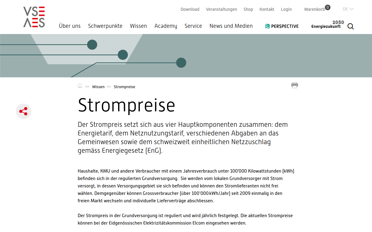 Strompreise